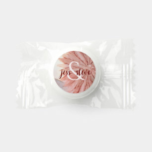 Wedding Party Favor Candy Mint Pink and Lavender