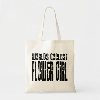 Wedding Party Favors : Worlds Coolest Flower Girl Tote Bag