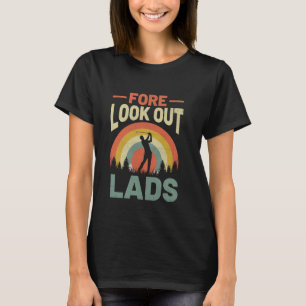 Wedding Party Funny Golf Player Bachelor Party Pun T-Shirt