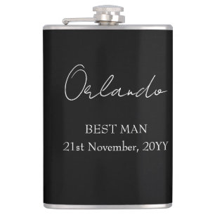 Wedding Party Gifts Best Man  Flask