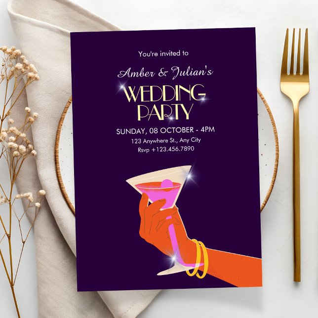 Wedding party invitation (Creator Uploaded)