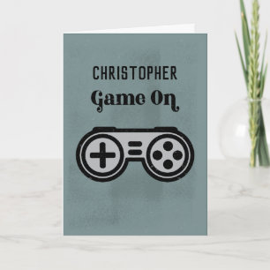 Wedding Party Proposal Bridesman Video Gamer Card