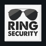 Wedding Party Ring Security Wedding Ring Magnet<br><div class="desc">Wedding Party Ring Security Wedding Ring</div>