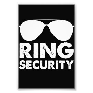 Wedding Party Ring Security Wedding Ring Photo Print