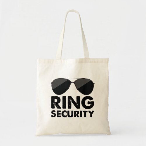 Wedding Party Ring Security Wedding Ring Tote Bag