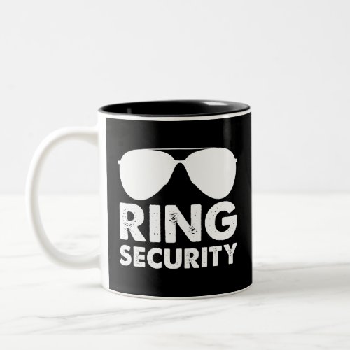 Wedding Party Ring Security Wedding Ring Two_Tone Coffee Mug