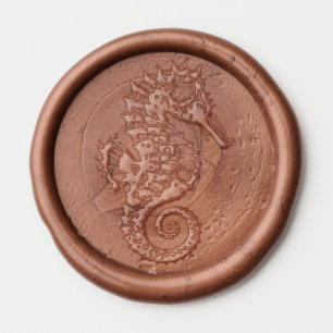 Wedding Party Sea Horse Wax Seal Stickers