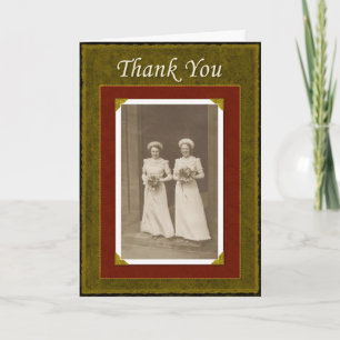 Wedding Party Thanks - FUNNY Thank You Card