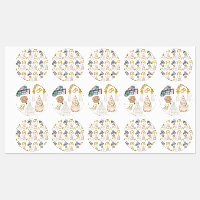wedding pattern - labels (Sheet)