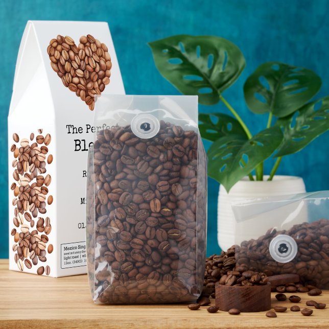 Wedding Perfect Blend Thanks Coffee Gift (Beans)