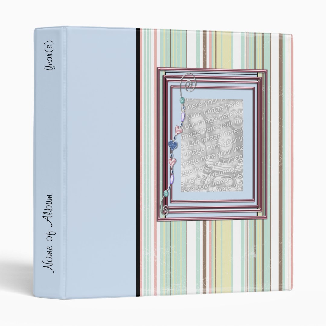 Wedding Personalized Photo Album Binder Zazzle