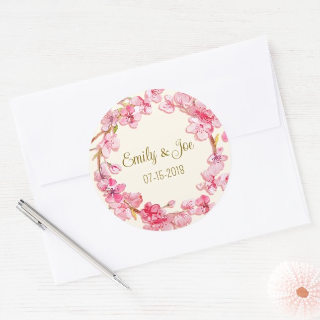 Wedding personalized stickers (Envelope)