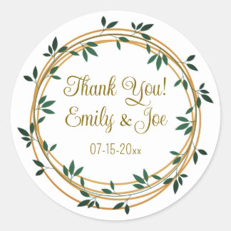 Wedding personalized stickers