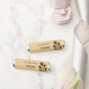 Wedding Pharaonic Ornamental Heritage On Papyrus Breath Savers® Mints