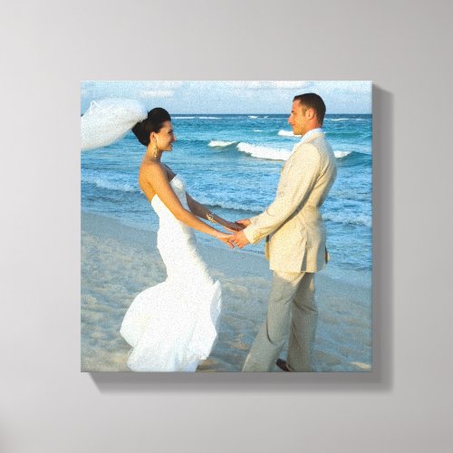 Wedding Photo 11x11 Canvas Print