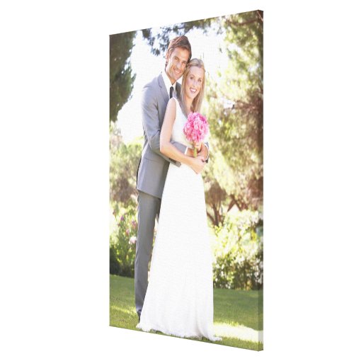 Wedding Photo [24x36] inches Canvas Print | Zazzle