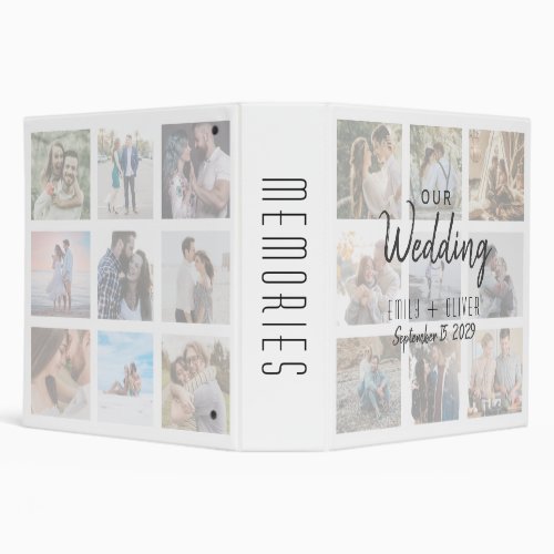 Wedding Photo Album 3 Ring Binder