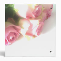 Pink Floral Peony Bridal Shower Photo Album Binder, Zazzle