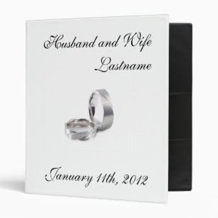 Wedding Photo Album - Customizable Binder