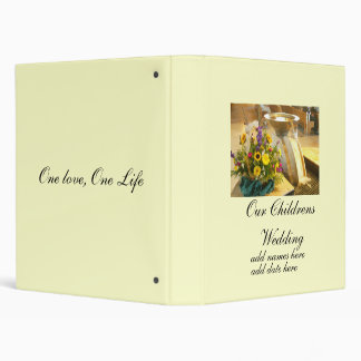 Wedding, Photo Album, Parents Album 3 Ring Binder
