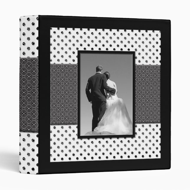 Wedding Photo Album Template Binder (Front/Spine)