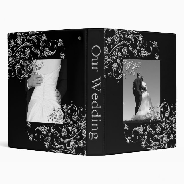 Wedding Photo Album Template Binder (Background)