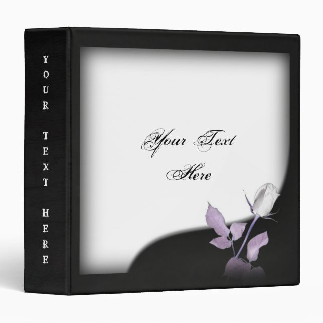 Wedding Photo Avery Binder (Front/Spine)