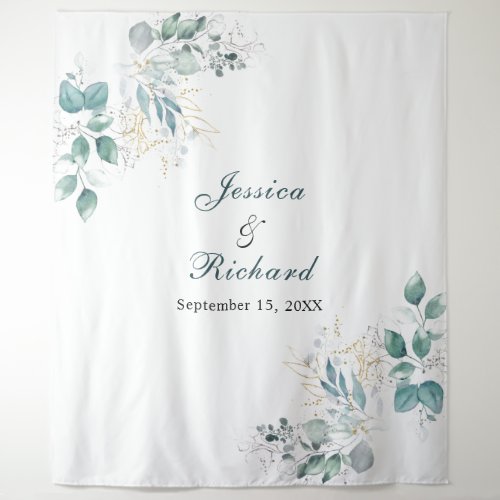 Wedding Photo Background Tapestry