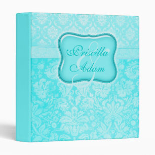 Wedding Photo Binder Blue Frame