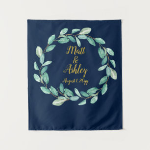 Wedding Photo Booth Backdrop Rustic Greenery Prop