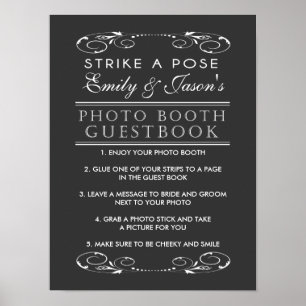Wedding Photo Booth Guest Book sign