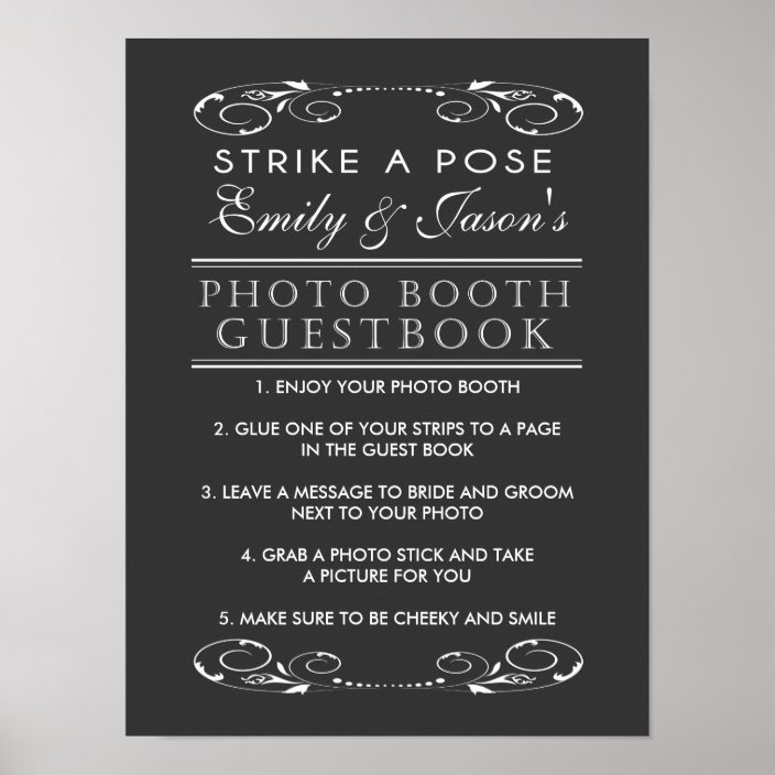 wedding signs for photo booth