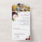 Wedding Photo Burgundy Blush Botanical Floral