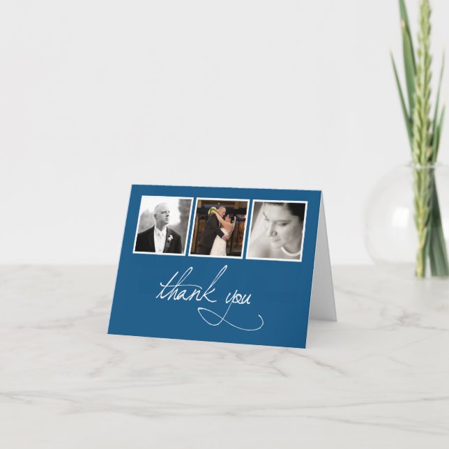 Wedding Photo Collage - Thank You (Front)