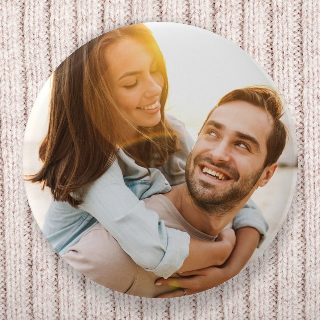 Wedding Photo Couple Newlywed Button (Creator Uploaded)
