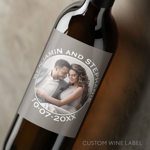 Wedding Photo Custom Name and Year