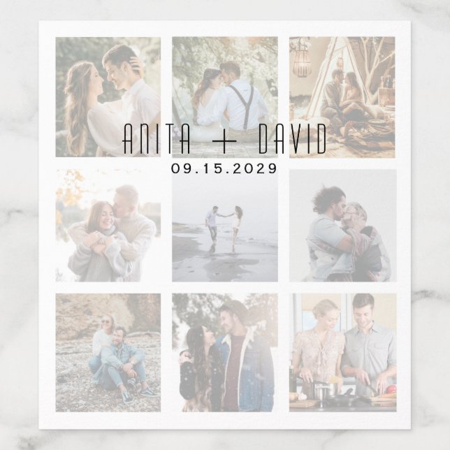 Wedding Photo Envelope Liner (Design)