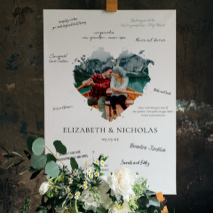 Wedding Photo   Guest Book Alternative Foam Board