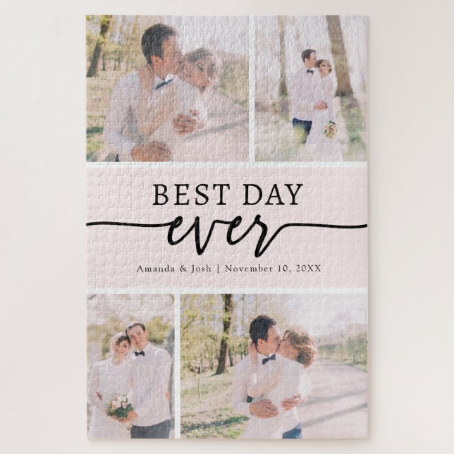 Wedding Photo Jigsaw Puzzle (Vertical)