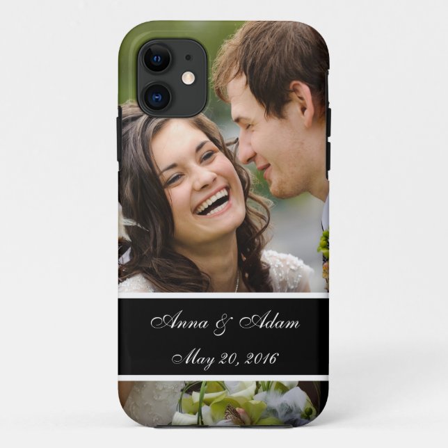 Wedding Photo Keepsake Case-Mate iPhone Case (Back)