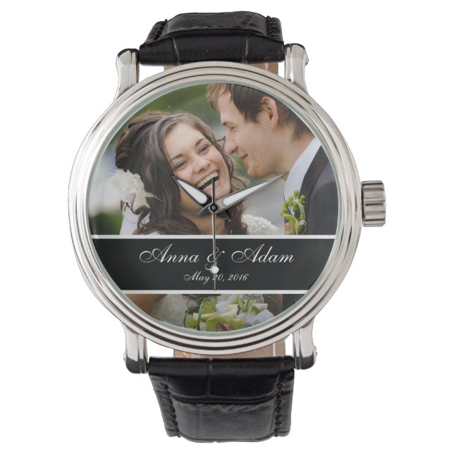 Wedding Photo Keepsake Watch (Front)