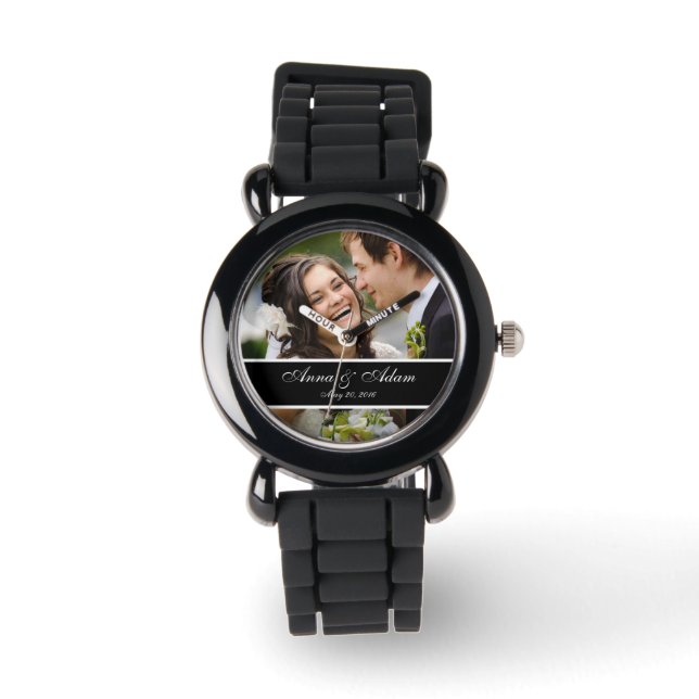 Wedding Photo Keepsake Watch (Front)