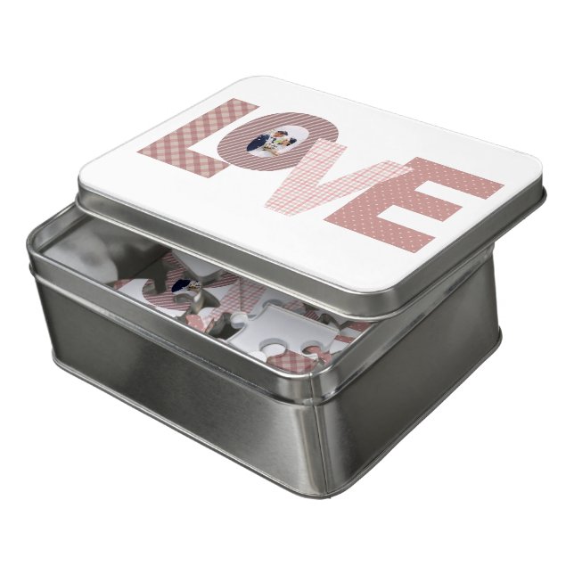 Wedding Photo Love Acrylic Puzzle (Lid Open)