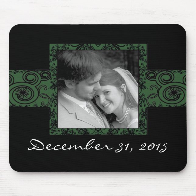 Wedding Photo MousePad (Front)