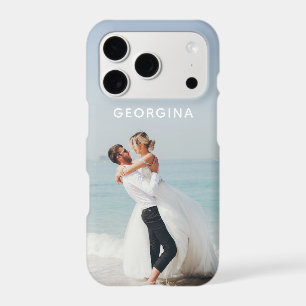 Wedding Photo Personalized Name iPhone 17 Pro Case