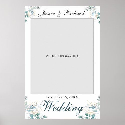 Wedding Photo Prop Poster