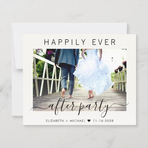 Wedding Photo QR Code Happily Ever After Party