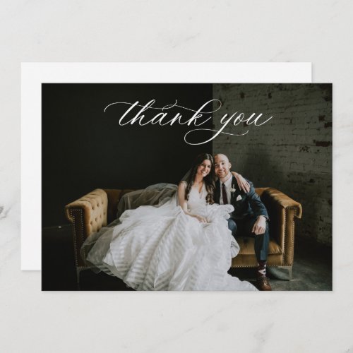 Wedding Photo Thank You 