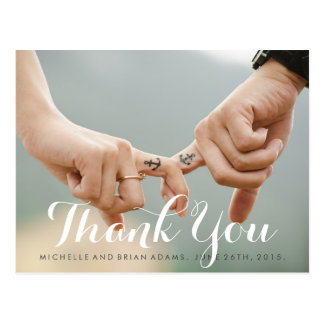 Wedding Photo Thank You Card