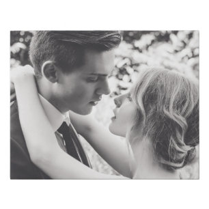 WEDDING PHOTO WRAPPED CUSTOM Canvas Print 